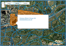 Add census boundaries to your mapping application for interactivity.